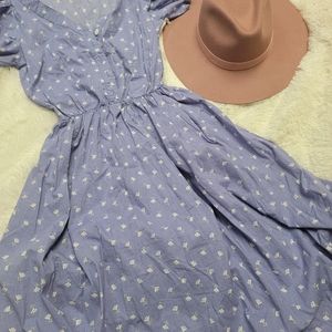 Vintage laura Ashley midi dress
